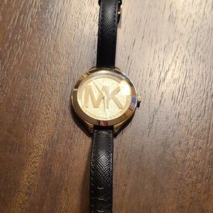 Womens black Michael Kors watch